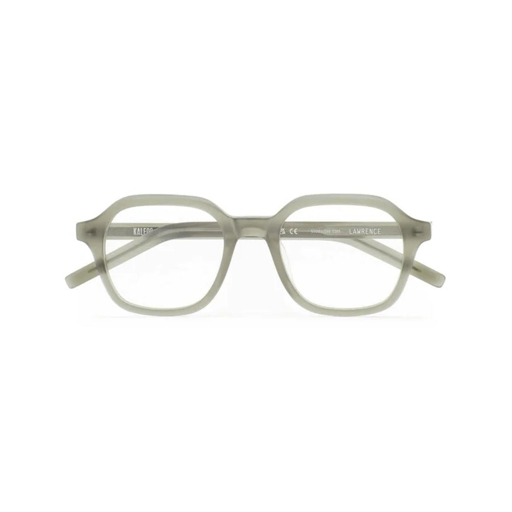 Kaleos Lawrence Vert Cristal Mat 05 de face - Les Lunettes de Pauline