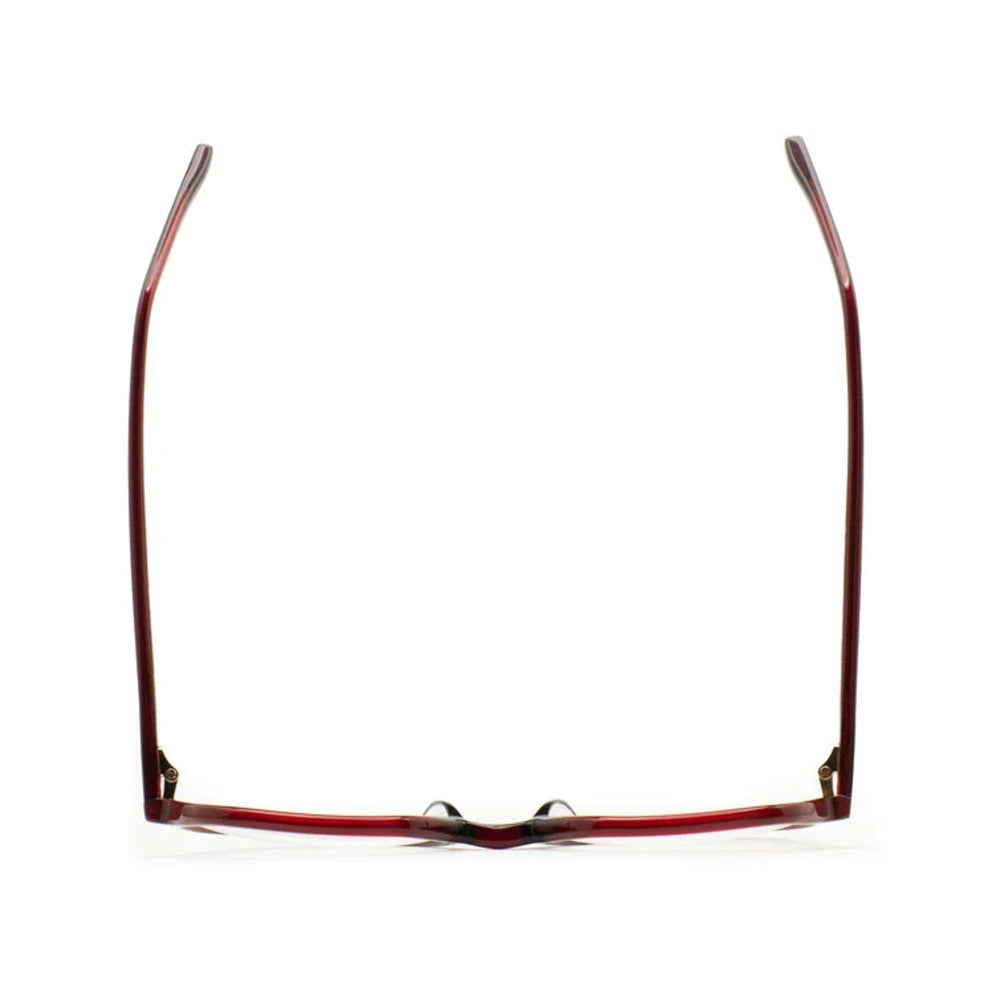 Kaleos Lynch Bordeaux Cristal 05 vue de dessus - Les Lunettes de Pauline