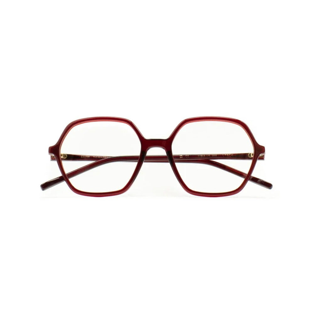 Kaleos Lynch Bordeaux Cristal 05 de face - Les Lunettes de Pauline