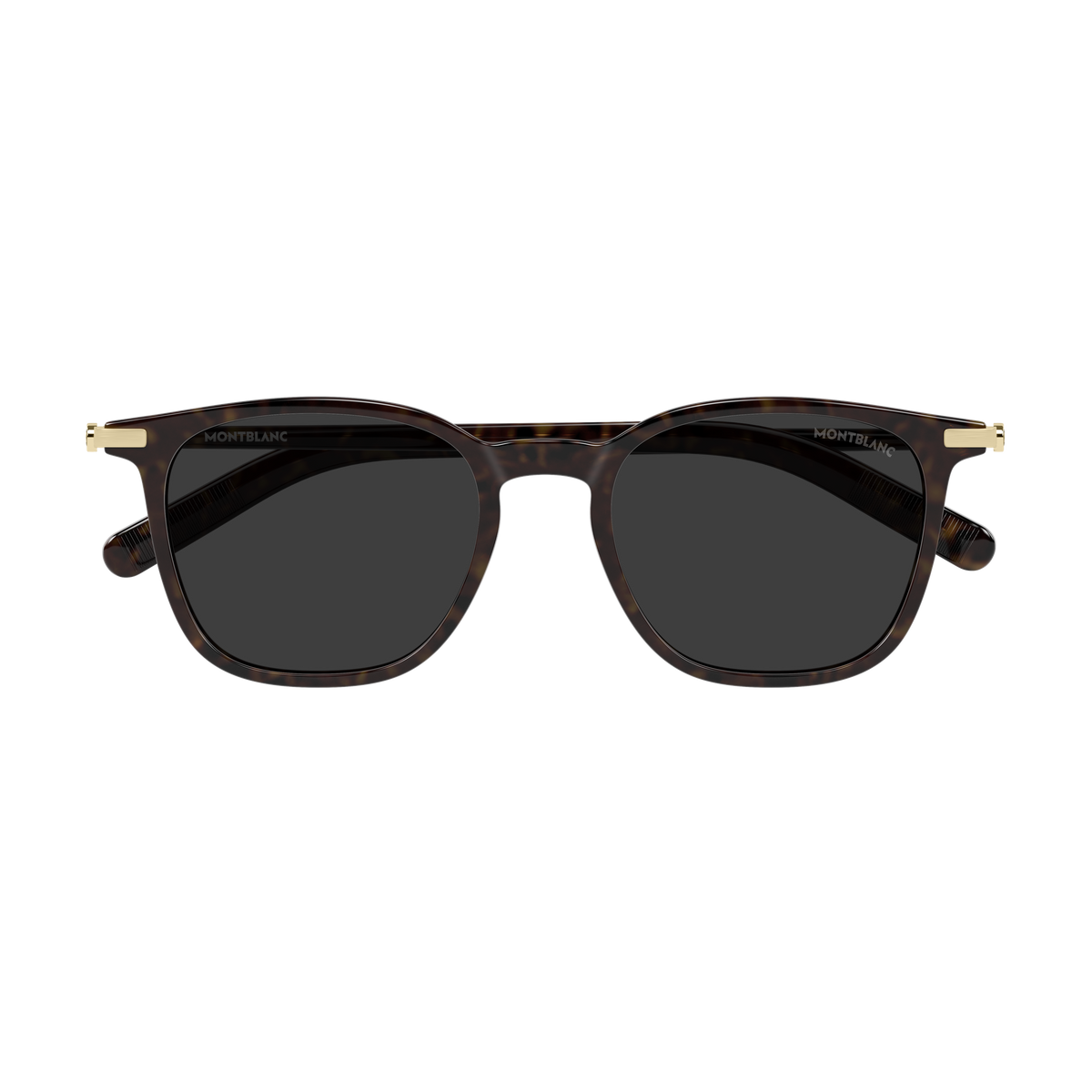 Montblanc Snowcap MB0460S Havane 003 de face - Les Lunettes de Pauline