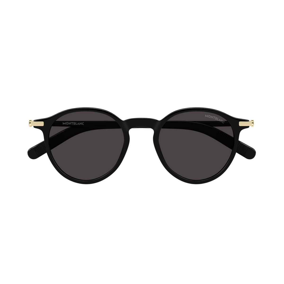 Montblanc Snowcap MB0461S Noir 001 de face - Les Lunettes de Pauline