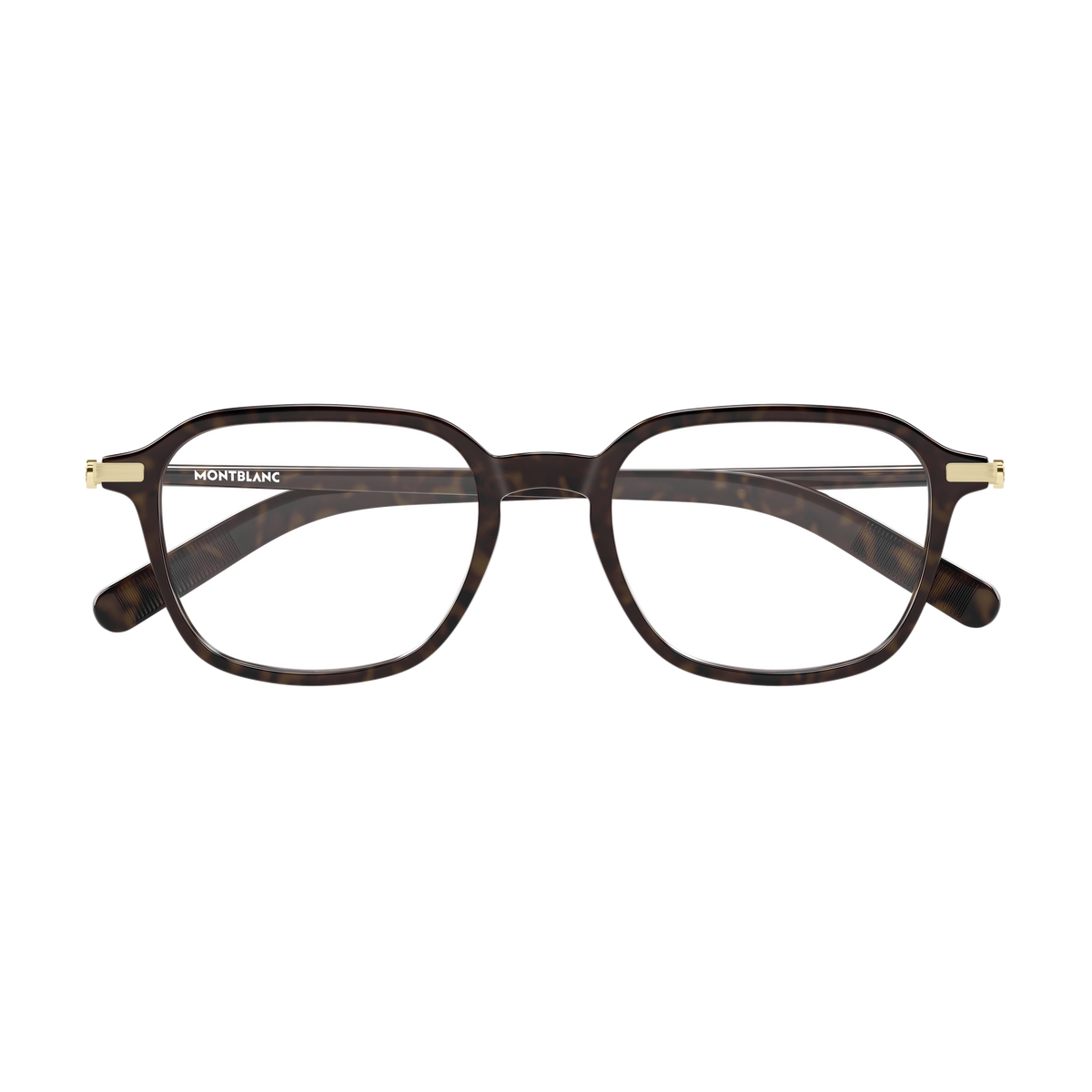 Montblanc Snowcap MB0462O Havane 003 de face - Les Lunettes de Pauline