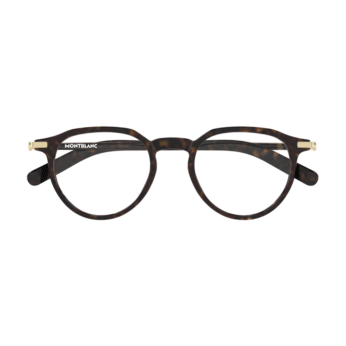 Montblanc Snowcap MB0495O Havane 003 de face - Les Lunettes de Pauline