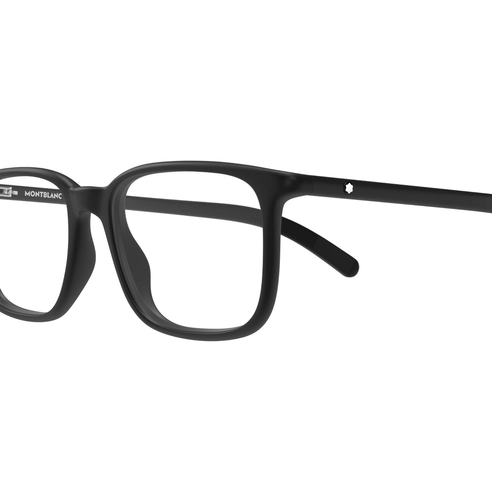 Montblanc MB0328O Noir 005, détail des branches - Les Lunettes de Pauline