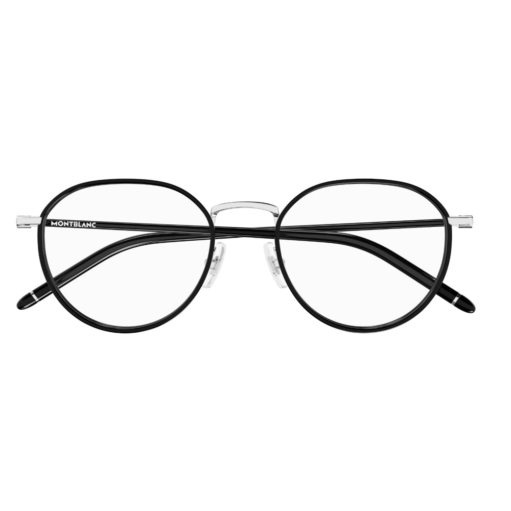 Montblanc MB0342OA Noir 001 de face - Les Lunettes de Pauline
