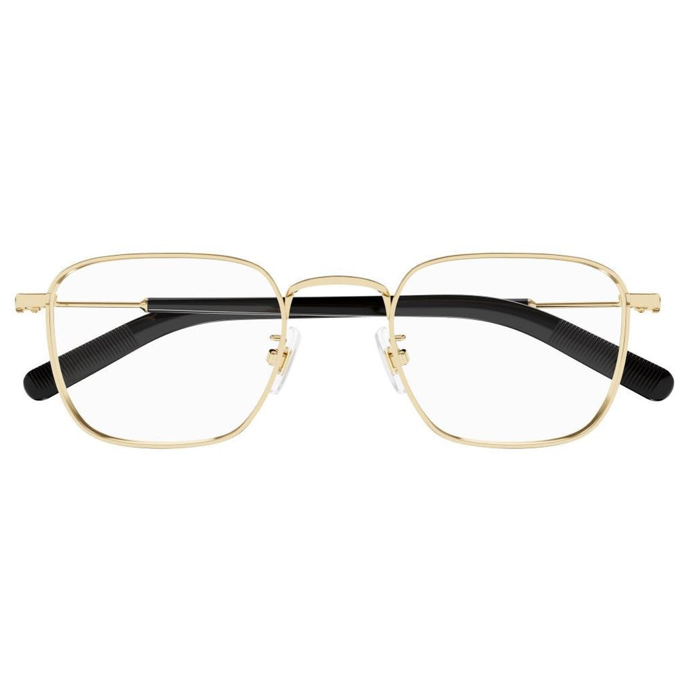 Montblanc MB0389O Doré 006 de face - Les Lunettes de Pauline