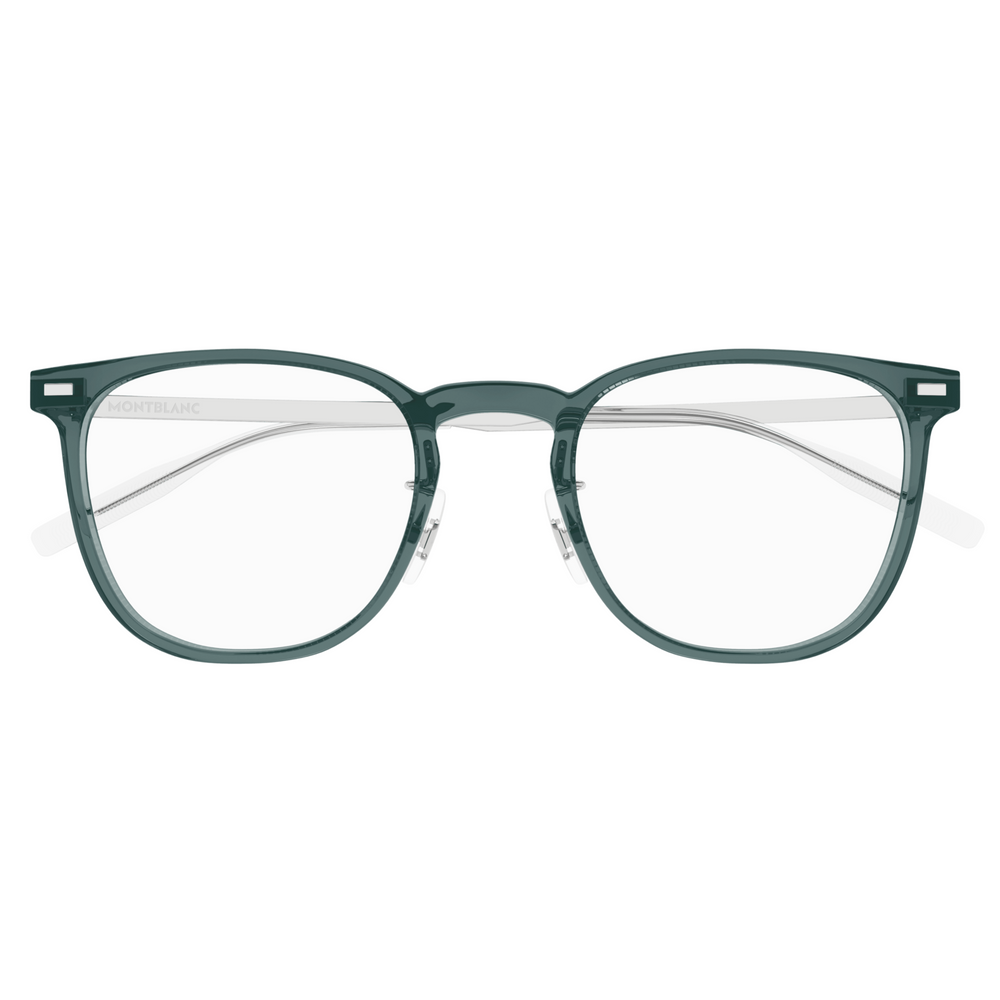Montblanc MB0393ON Vert Gris 004 de face - Les Lunettes de Pauline
