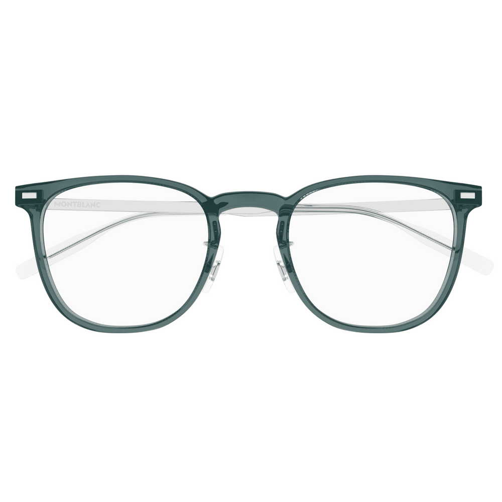 Montblanc MB0393ON Vert Gris 004 de face - Les Lunettes de Pauline