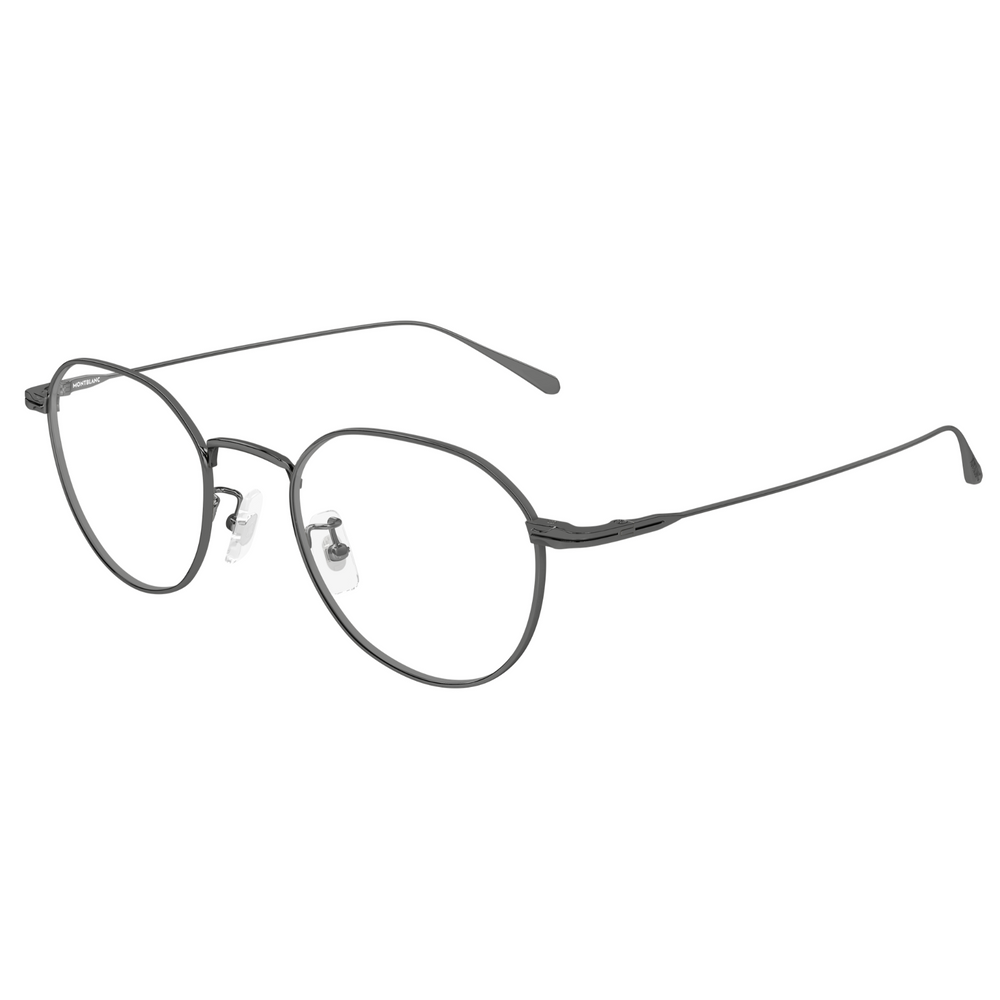 Montblanc MB0476OA Gris Anthracite 003 - Les Lunettes de Pauline