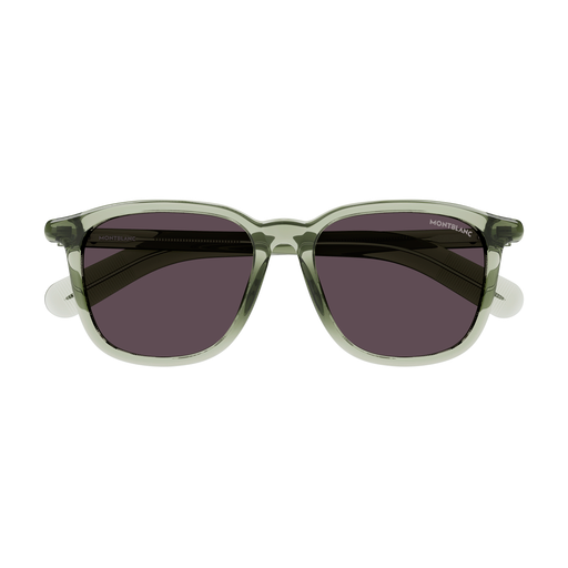 Montblanc MB0497S Vert 005 de face - Les Lunettes de Pauline