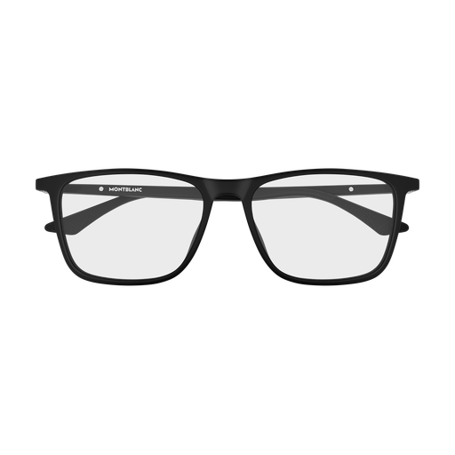Montblanc MB0509O Noir Anthracite 005 de face - Les Lunettes de Pauline