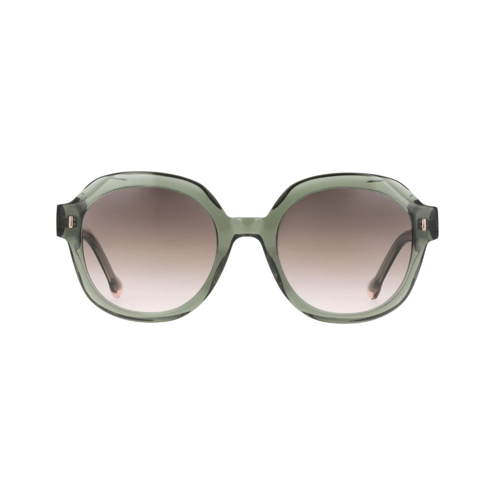 Nuxe Eclat02 Cristal Kaki KA67 de face - Les Lunettes de Pauline
