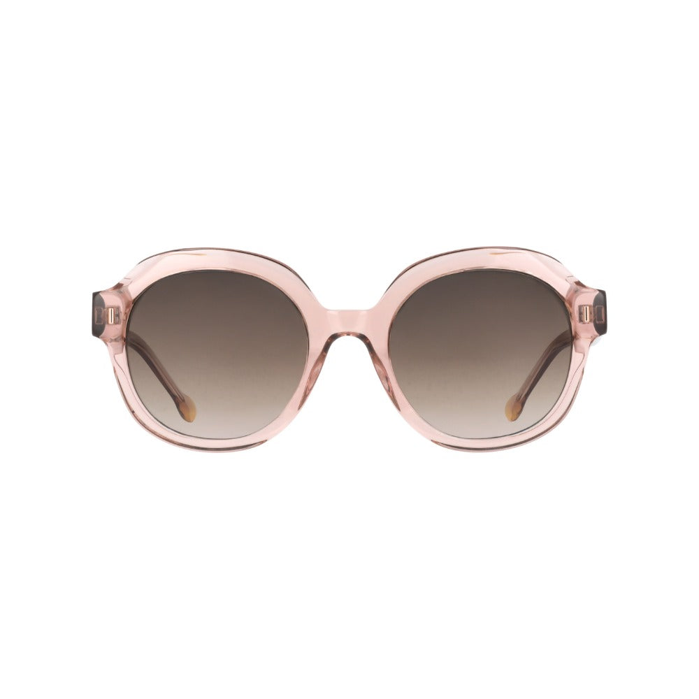 Nuxe Eclat02 Cristal Rose Clair RC67 de face - Les Lunettes de Pauline