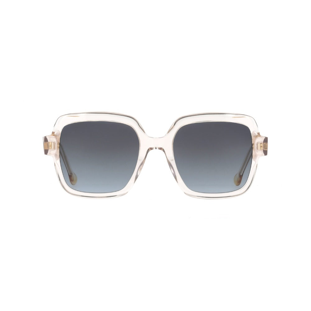 Nuxe Eclat03 Cristal Champagne CP67 de face - Les Lunettes de Pauline
