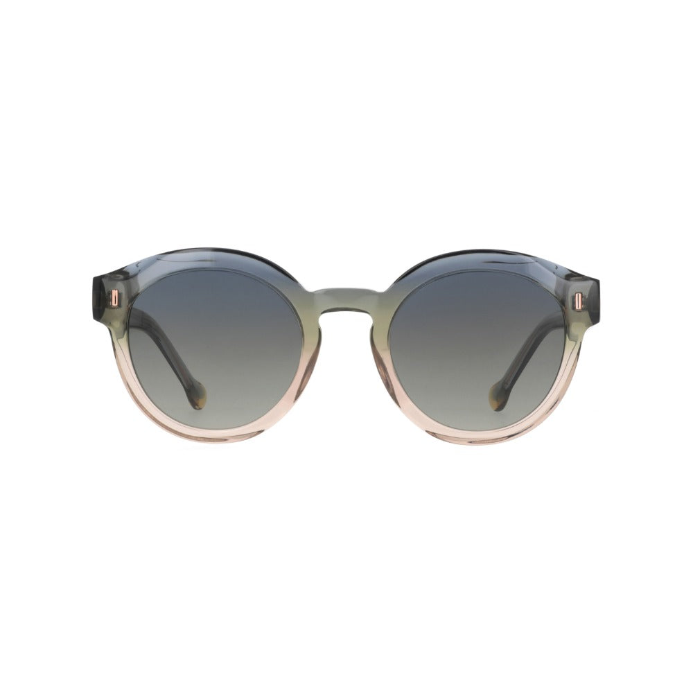 Nuxe Eclat04 Bleu Marine et Rose BLRC de face - Les Lunettes de Pauline
