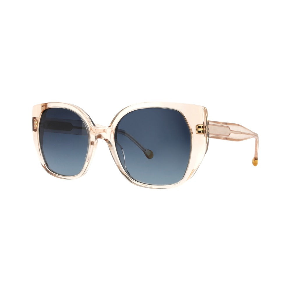 Nuxe Iconic01 Cristal Champagne CP67 de trois-quarts - Les Lunettes de Pauline