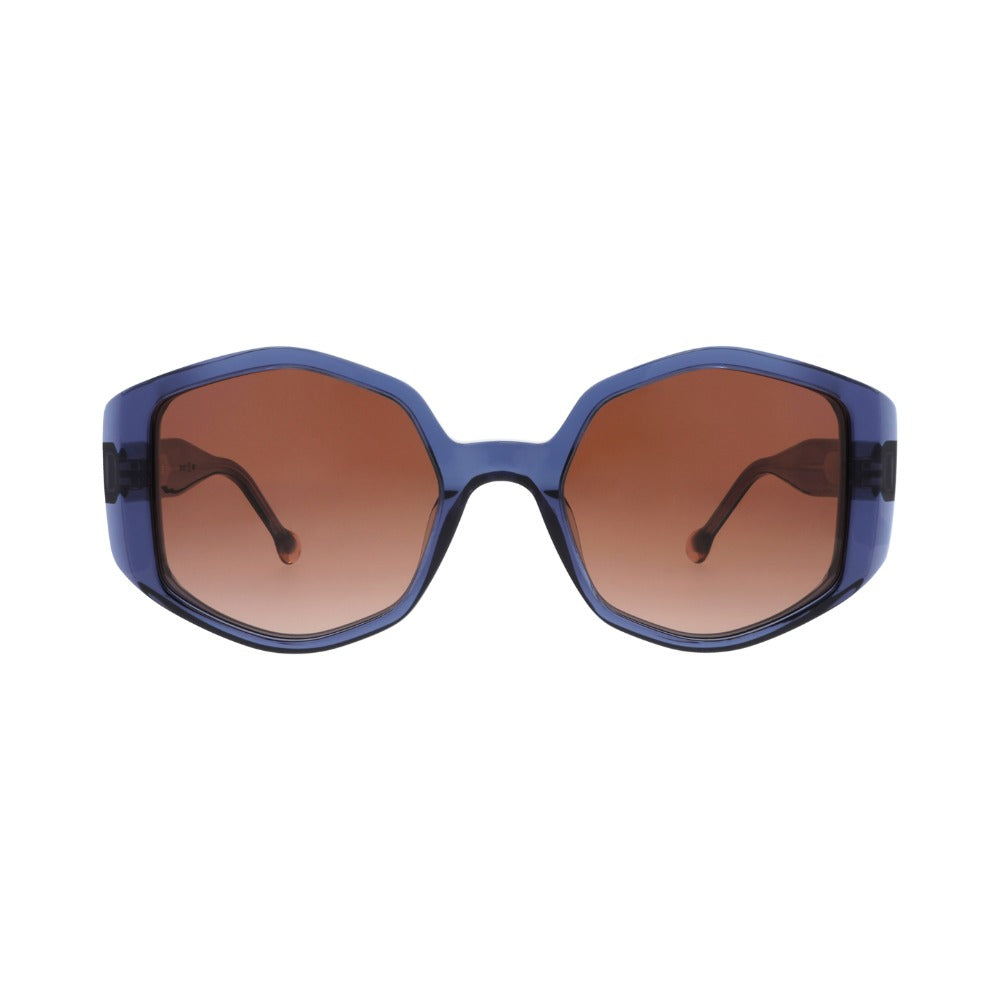 Nuxe Iconic05 Cristal Bleu BL68 de face - Les Lunettes de Pauline