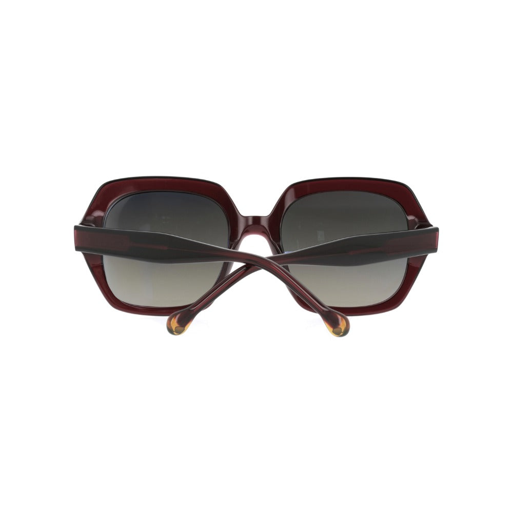 Nuxe Iconic06 Cristal Cerise CS69 en détail des branches - Les Lunettes de Pauline