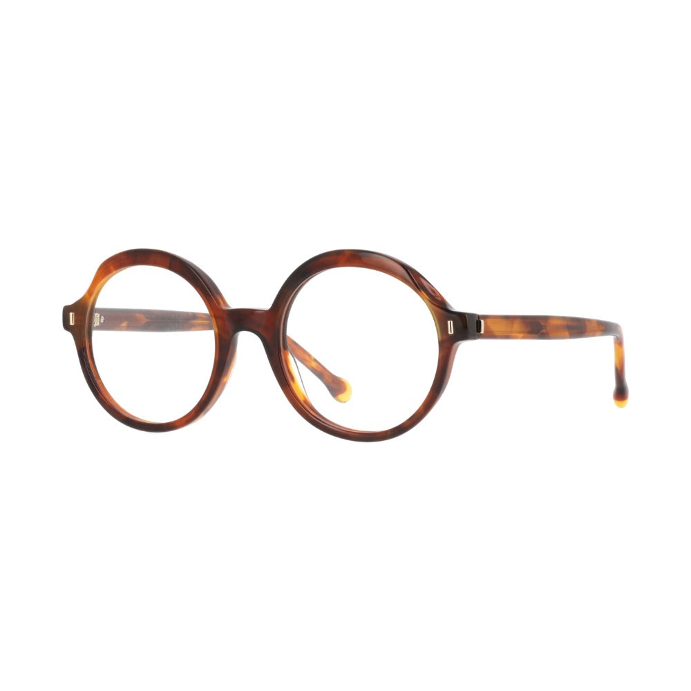 Nuxe Magnolia1 Écaille Mouchetée Caramel E792 de trois-quarts - Les Lunettes de Pauline