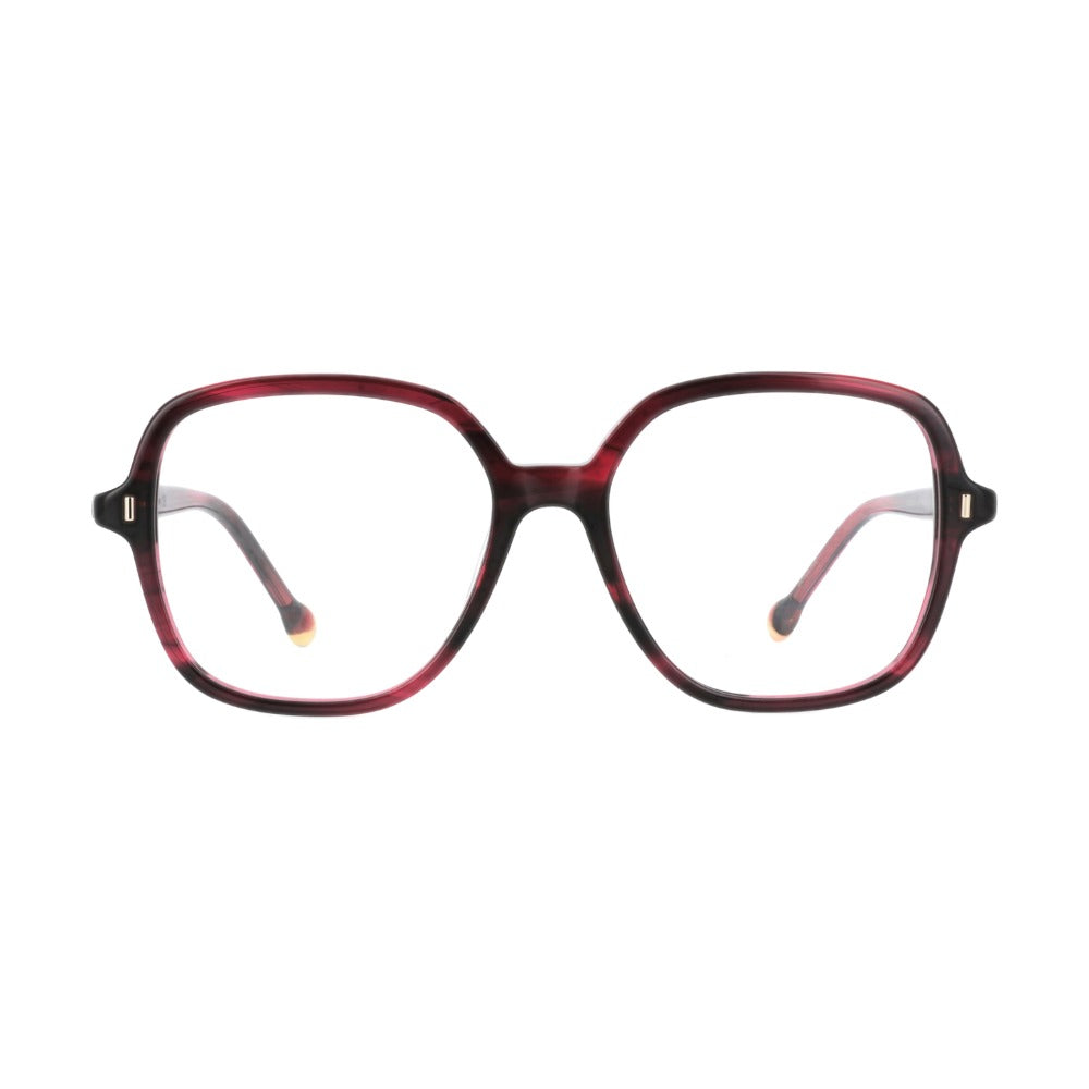 Nuxe Prodige01 Écaille Rose Foncé Fumé E619 de face - Les Lunettes de Pauline