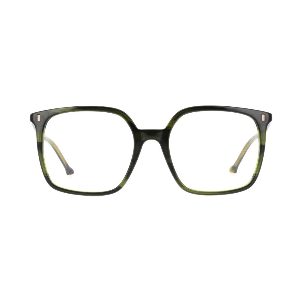 Nuxe Prodige02 Écaille Texturée Verte E700 de face - Les Lunettes de Pauline