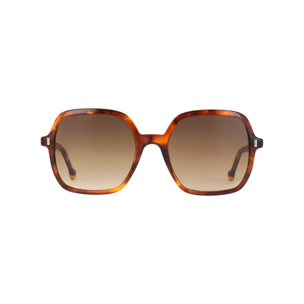 Nuxe Soyeuse6 Écaille Mouchetée Caramel E792 de face - Les Lunettes de Pauline