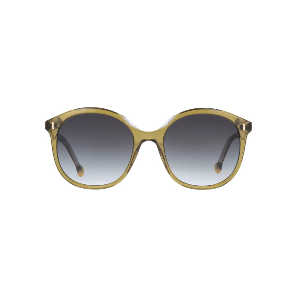 Nuxe Soyeuse7 Cristal Kaki et Cristal Violet KAVI de face - Les Lunettes de Pauline
