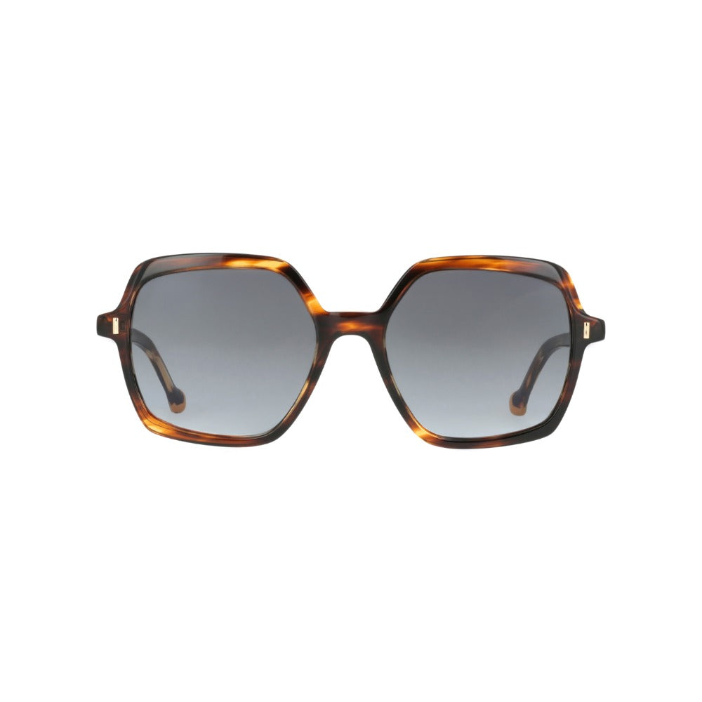 Nuxe Soyeuse8 Écaille Marron et Miel E569 de face - Les Lunettes de Pauline