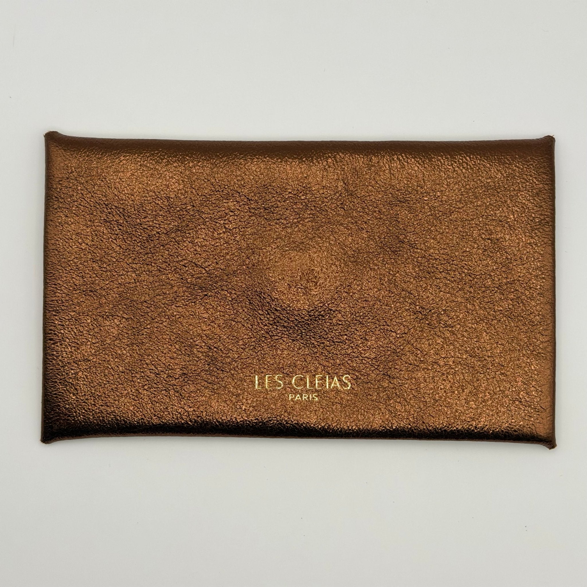 Pochette Origimi L en cuir noisette - Les Lunettes de Pauline