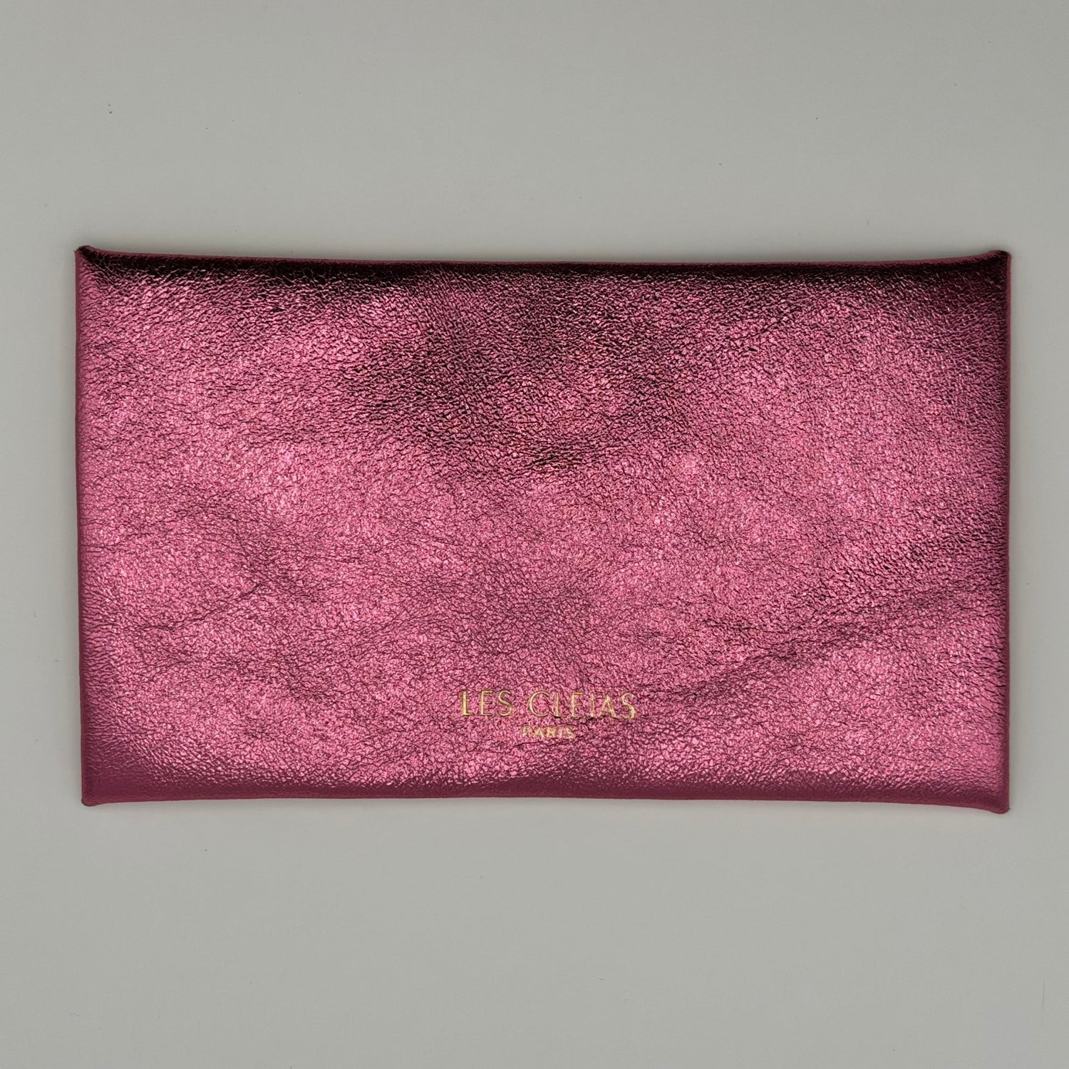Pochette Origimi L en cuir rose - Les Lunettes de Pauline