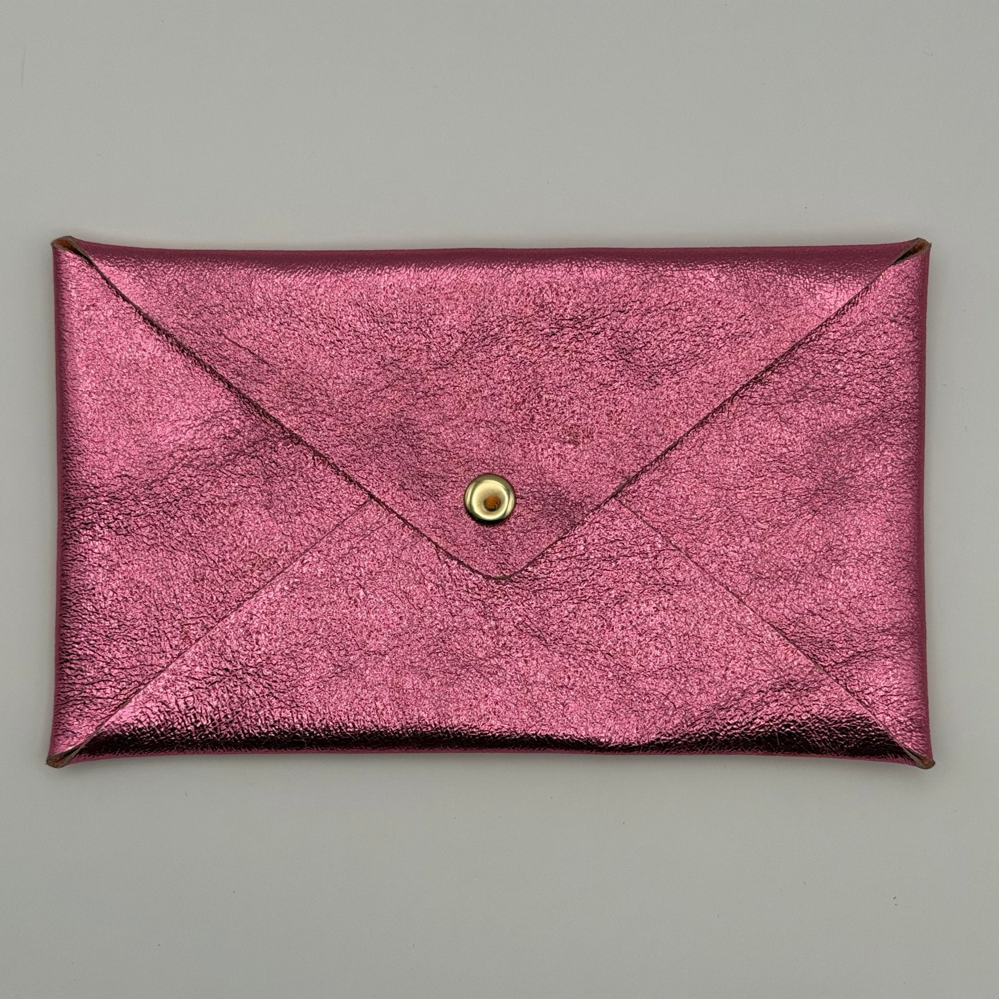 Pochette Origimi L en cuir rose - Les Lunettes de Pauline