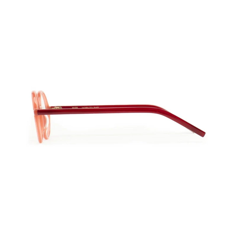 Kaleos Russo Corail 05 vue de profil - Les Lunettes de Pauline