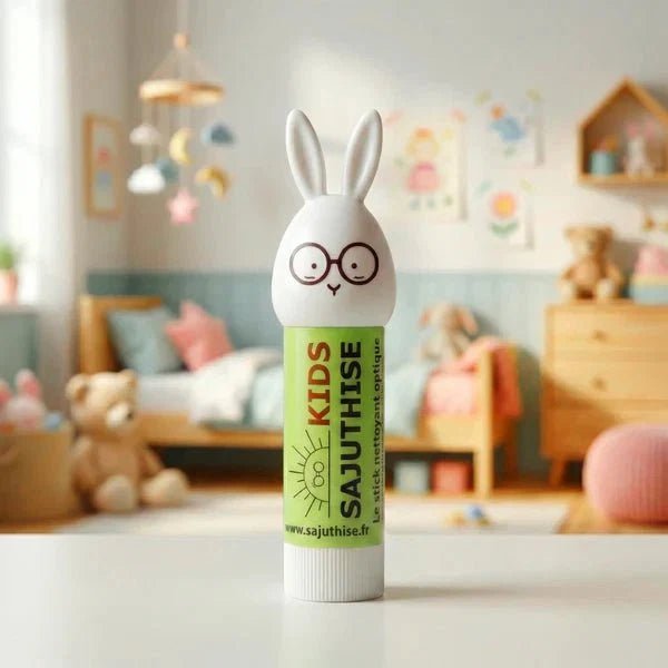 Sajuthise Kids stick nettoyant optique vert - Les Lunettes de Pauline