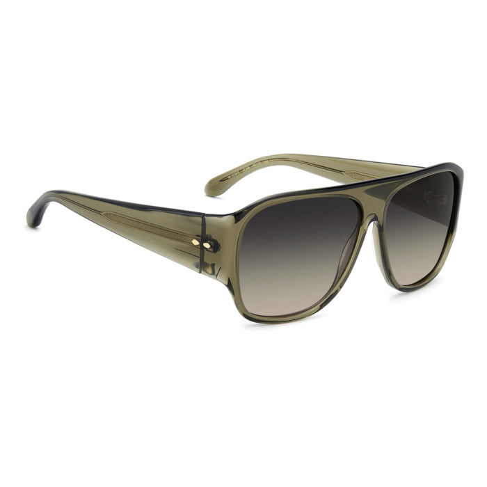 Isabel Marant IM 0239/S Vert Kaki 4C3 de trois-quarts opposée - Les Lunettes de Pauline