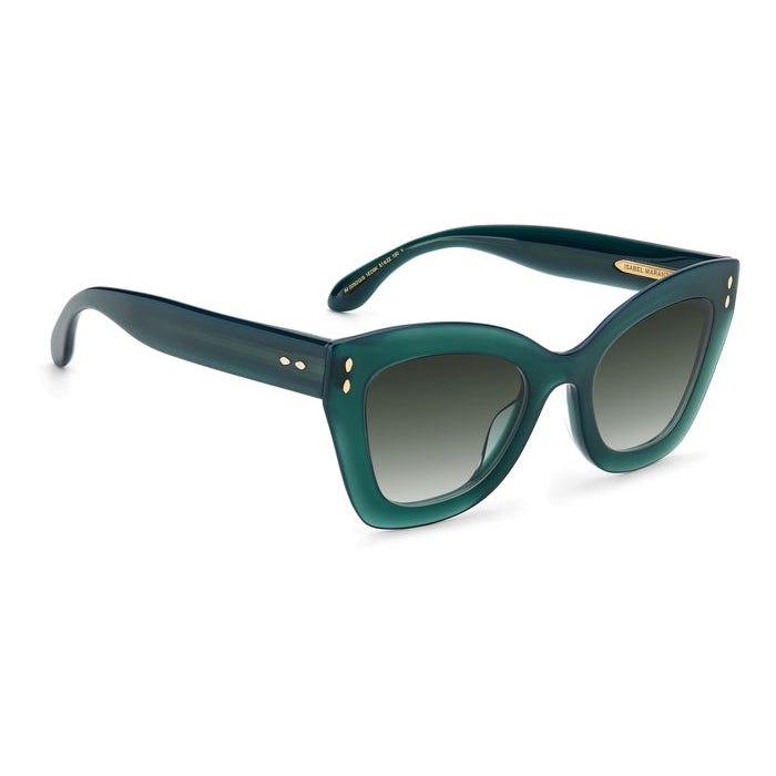 Isabel Marant IM 0050/G/S Vert Émeraude 1ED de trois-quarts opposée - Les Lunettes de Pauline