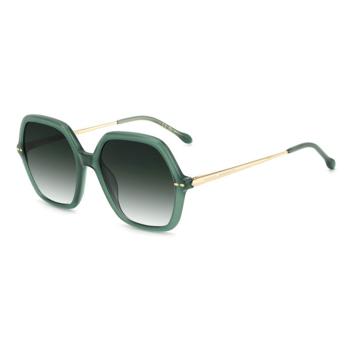 Isabel Marant IM 0206/G/S Vert Sauge 1ED de trois-quarts - Les Lunettes de Pauline