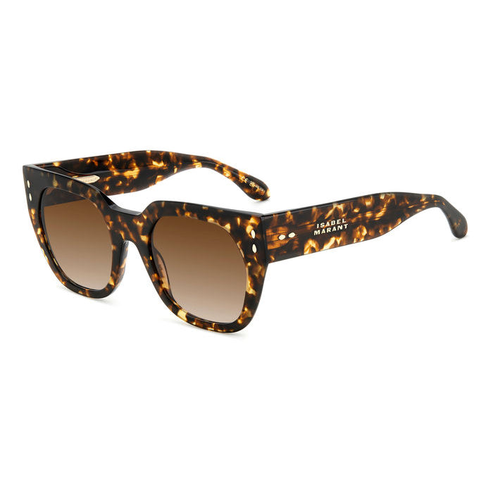 Isabel Marant IM 0158/S Écaille Havane 086 de trois-quarts - Les Lunettes de Pauline