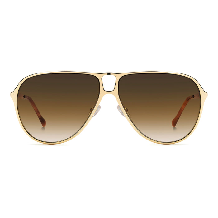 Isabel Marant IM 0219/S Or et Marron 01Q de face - Les Lunettes de Pauline