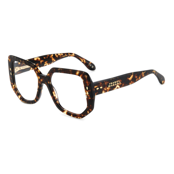 Isabel Marant IM 0187 Havane Marron 086 de trois-quarts - Les Lunettes de Pauline