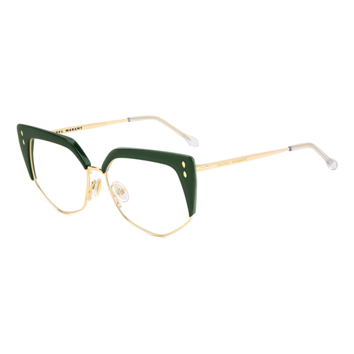 Isabel Marant IM 0161 Vert et Or PEF de trois-quarts - Les Lunettes de Pauline