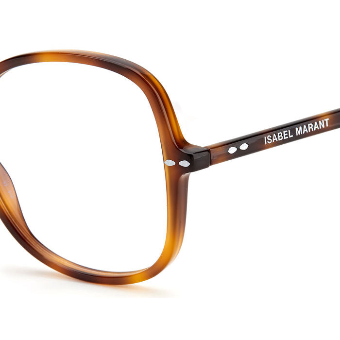 Isabel Marant IM 0022 Havane Marron 086 en détail des branches - Les Lunettes de Pauline