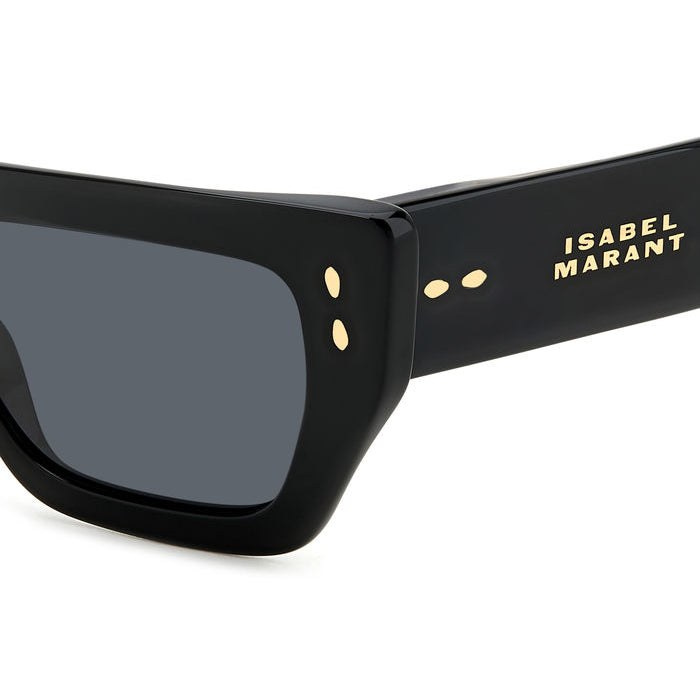 Isabel Marant IM 0159/S Noir 807 en détail des branches - Les Lunettes de Pauline