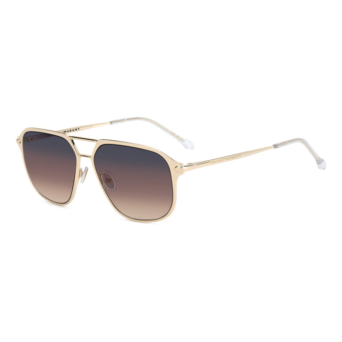 Isabel Marant IM 0268/S Or et Cristal 000 de trois-quarts - Les Lunettes de Pauline