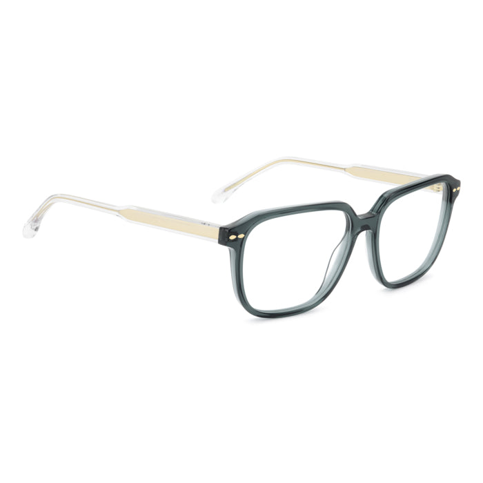 Isabel Marant IM 0232 Bleu Canard ZI9 de trois-quarts opposée - Les Lunettes de Pauline