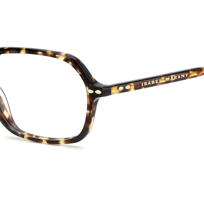 Isabel Marant IM 0259 Havane Marron 086 en détail des branches - Les Lunettes de Pauline
