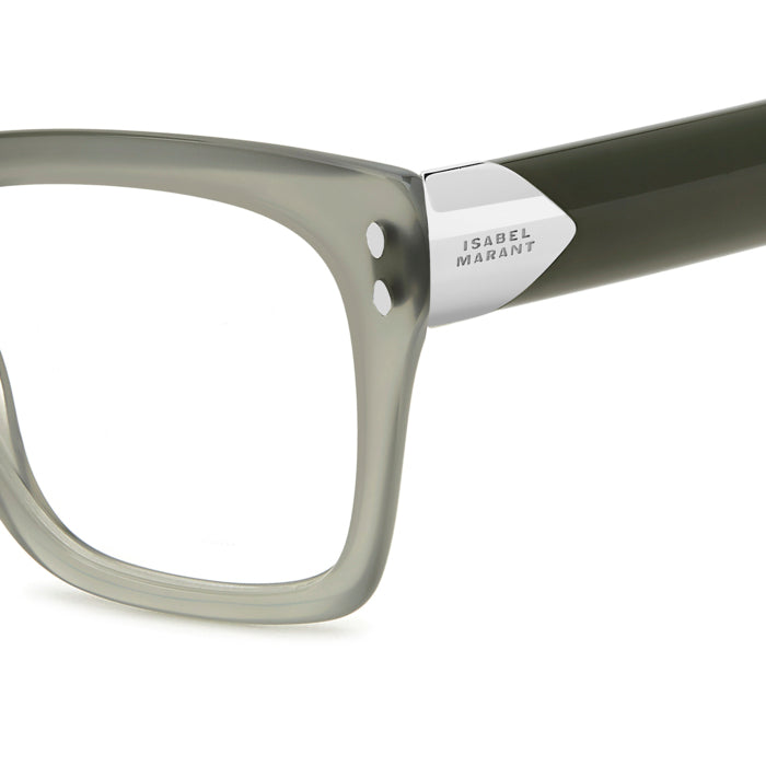 Isabel Marant IM 0212 Vert Kaki 3Y5 en détail des branches - Les Lunettes de Pauline