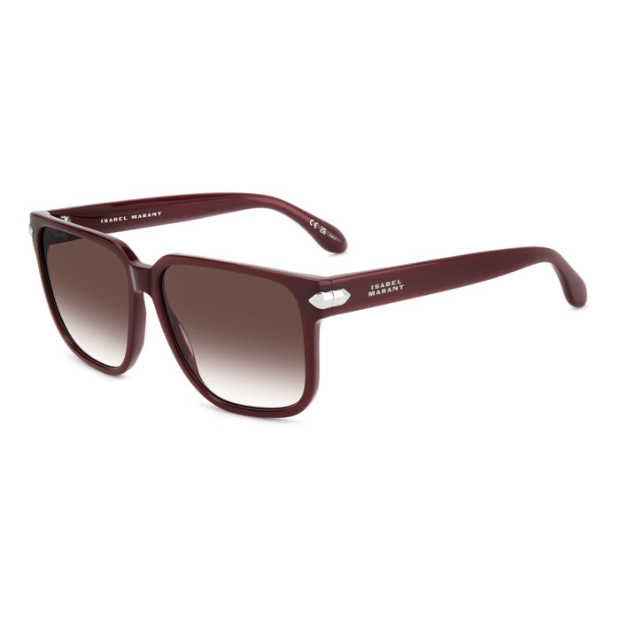 Isabel Marant IM 0264/S Bordeaux LHF de trois-quarts - Les Lunettes de Pauline