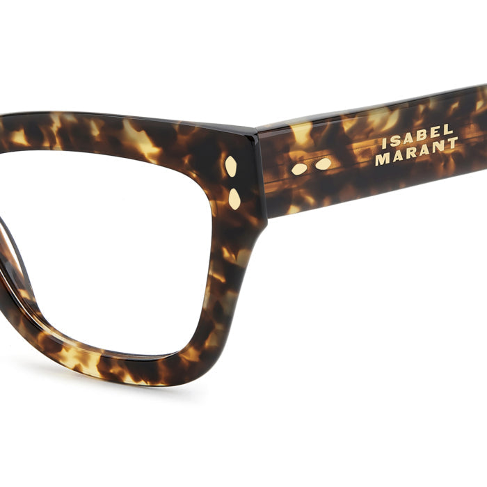 Isabel Marant IM 0254 Havane Marron 086 en détail des branches - Les Lunettes de Pauline