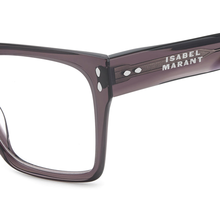 Isabel Marant IM 0270 Prune Translucide 0T7 en détail des branches - Les Lunettes de Pauline