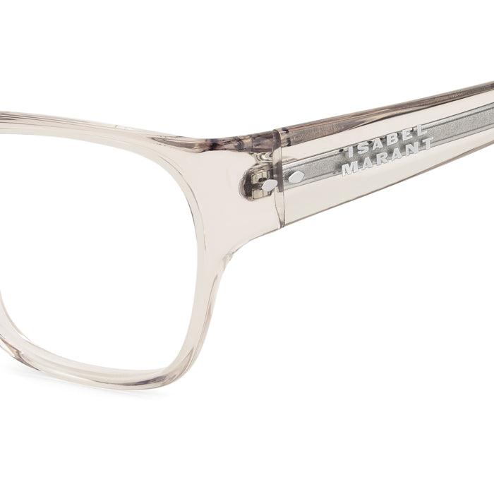 Isabel Marant IM 0241 Beige Rosé Translucide FWM en détail des branches - Les Lunettes de Pauline